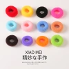 Retro wide-brimmed, high-elasticity hair ties, thick hair bands, colorful towel bands, hair ties, and Korean internet-famous hair accessories details Picture